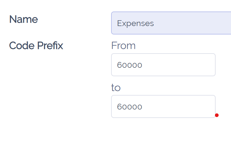 Account groups creation.