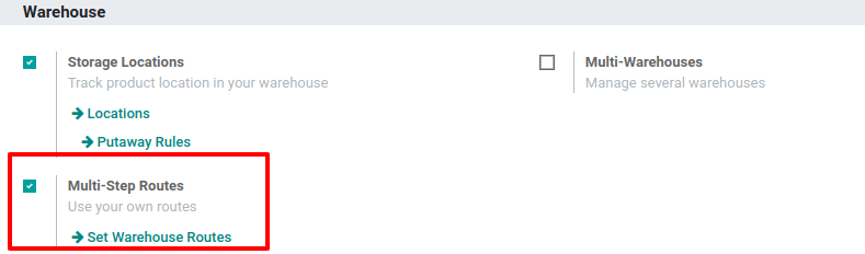 Activate the Multi-Step Routes feature in Juniper Inventory.