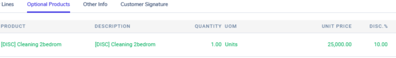 How to add optional products to your quotation templates on Juniper Sales.