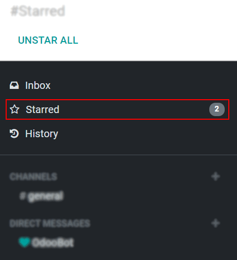 View of messages marked as todo in Juniper Discuss.