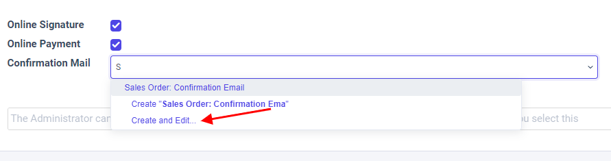 Terms and conditions as attachment in quotation templates.