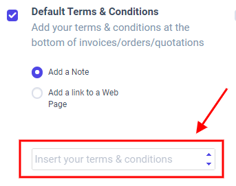 Default Terms and Conditions on quotation on Juniper Sales.
